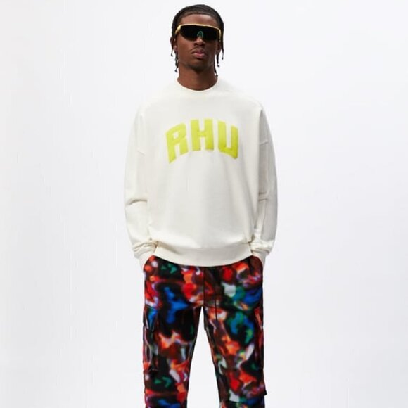 NEW ZARA X RHUIGI LOGO SWEATSHIRT NWT SIZE MEDIUM - Picture 3 of 16